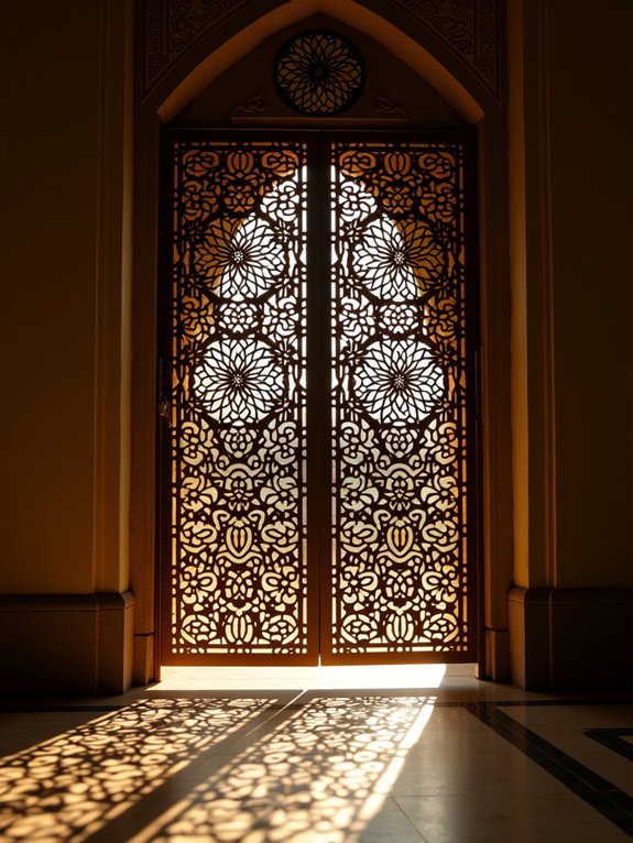moroccan inspired fireplace screens