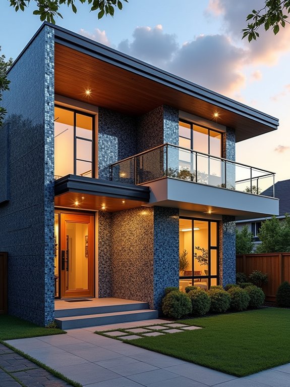 mosaic tile design accents