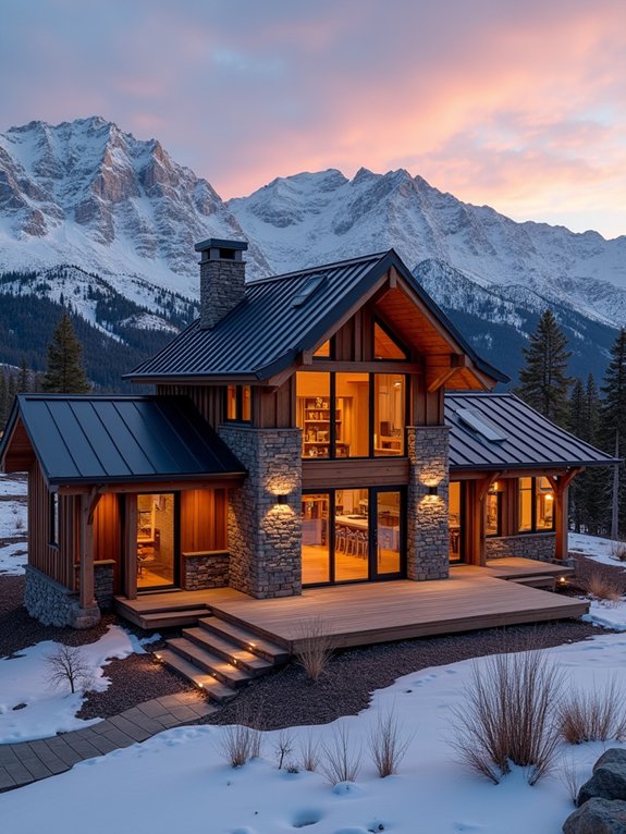 mountain lodge design elements