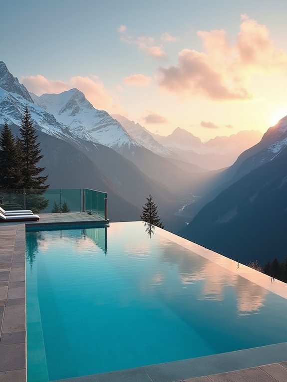 mountain view infinity edge pool