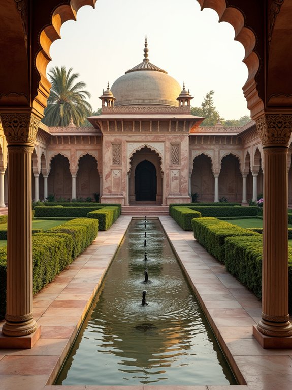 mughal inspired serene garden sanctuary