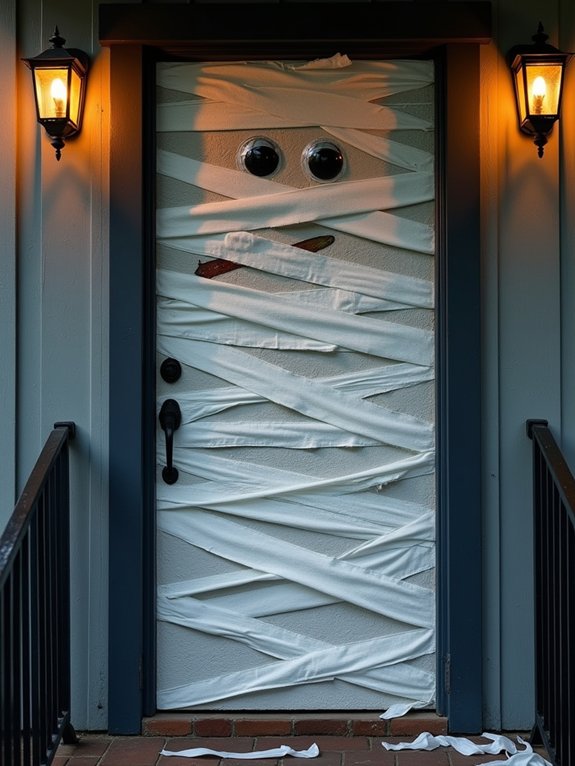 mummy door decoration tutorial