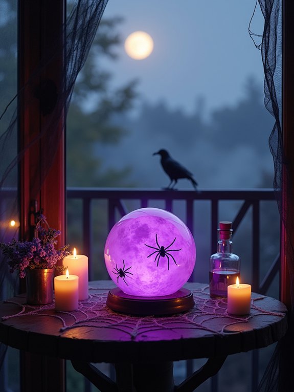 mystical crystal ball station