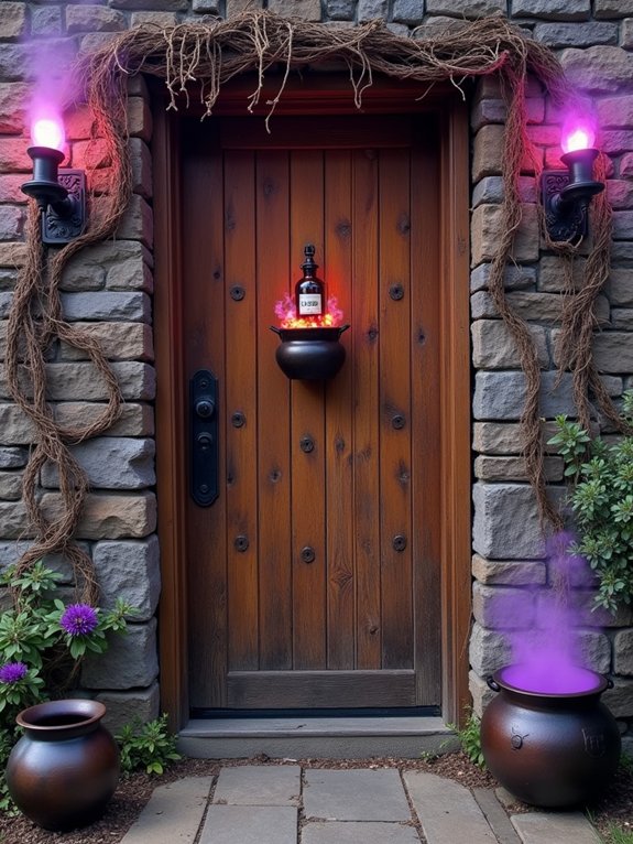 mystical potion making display