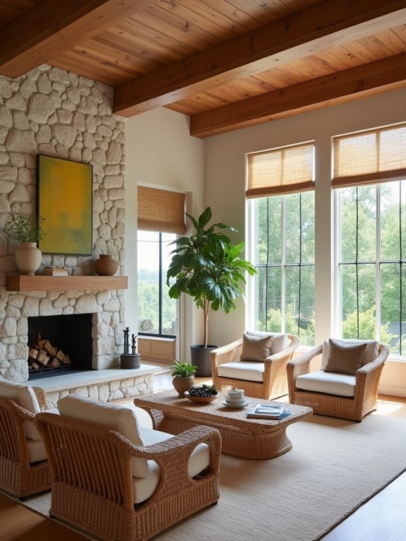 natural beauty enhances interiors