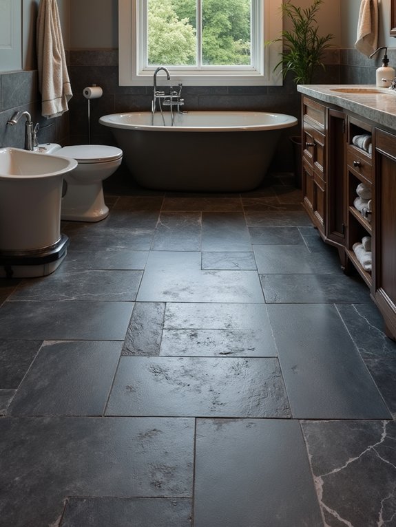 natural elegance in bathrooms