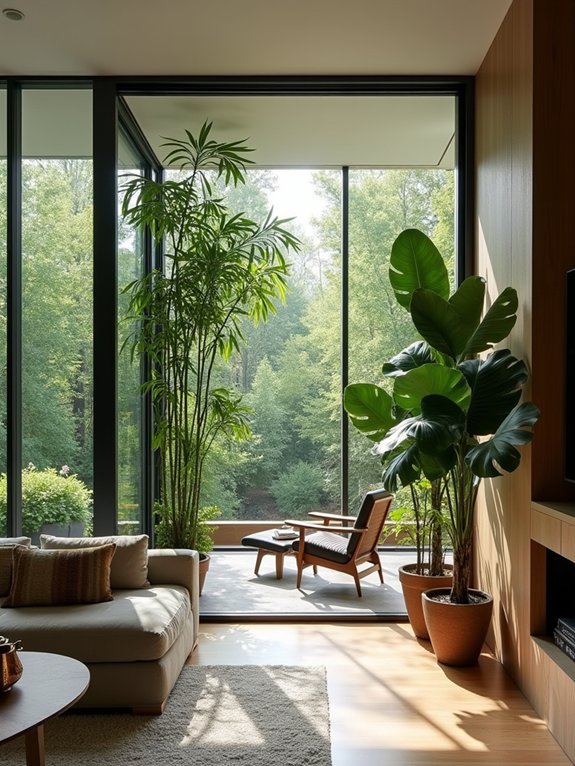 natural plant privacy screens