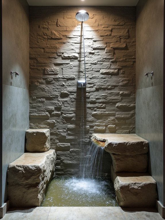 natural stone shower oasis
