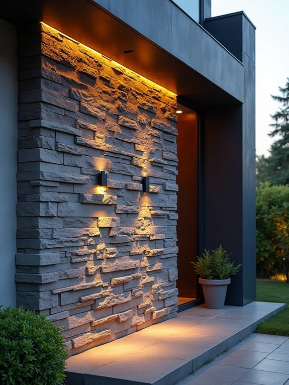 natural stone wall beauty