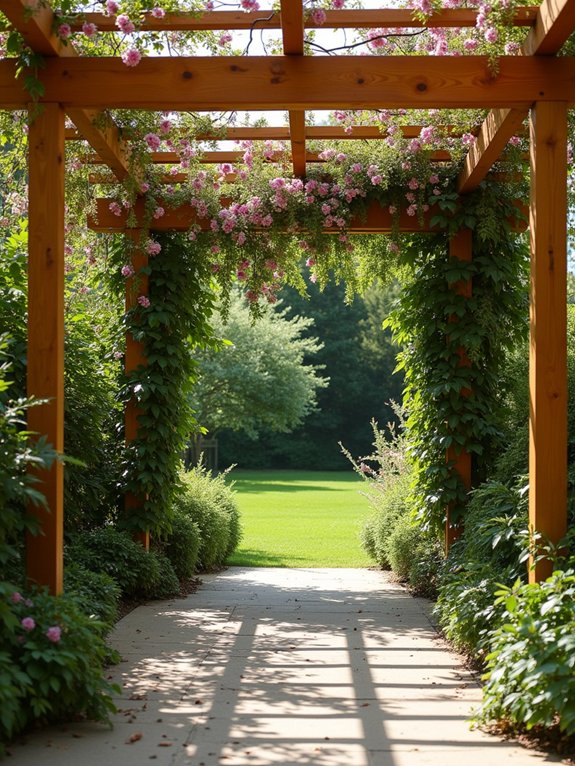 natural wood canopy design