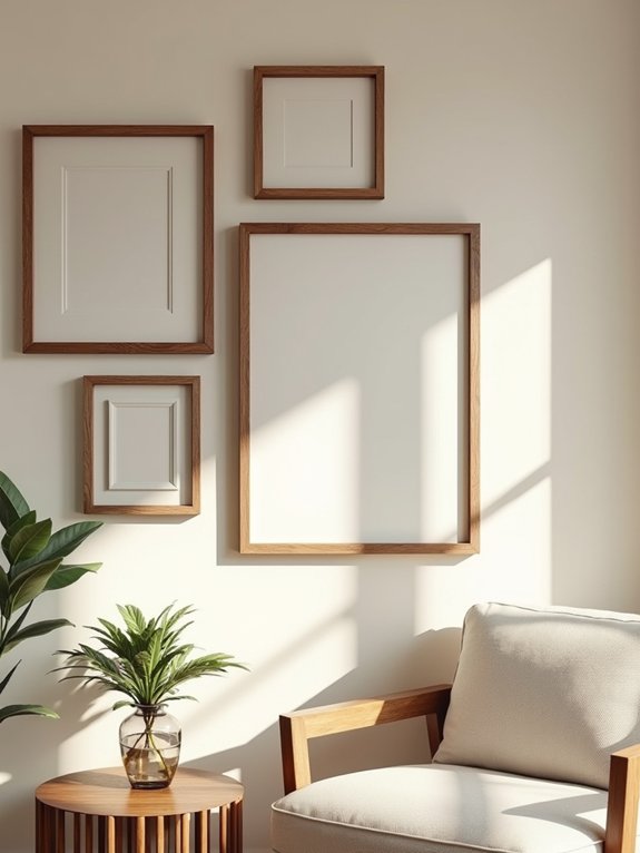 natural wood framing elegance