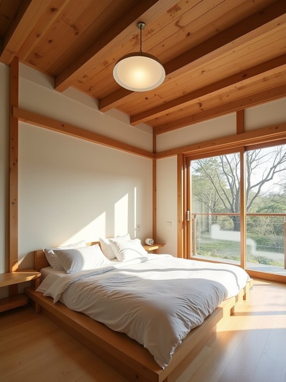 natural wood interior design