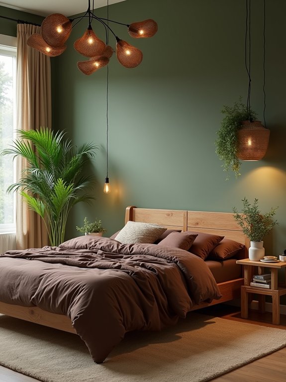nature inspired bedroom sanctuary