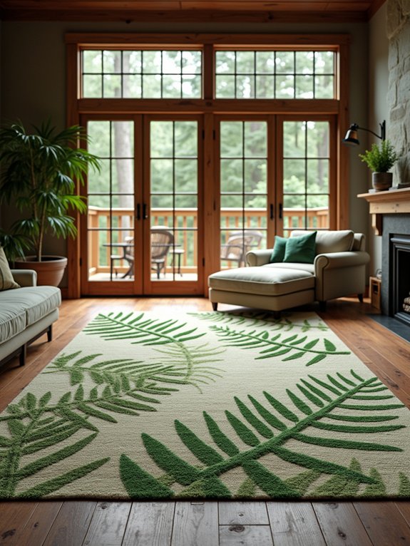 nature inspired cozy rugs
