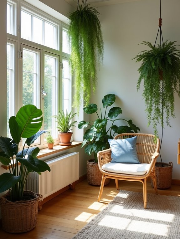 nature inspired indoor decor