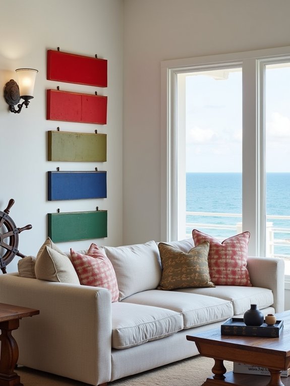 nautical flag decor ideas