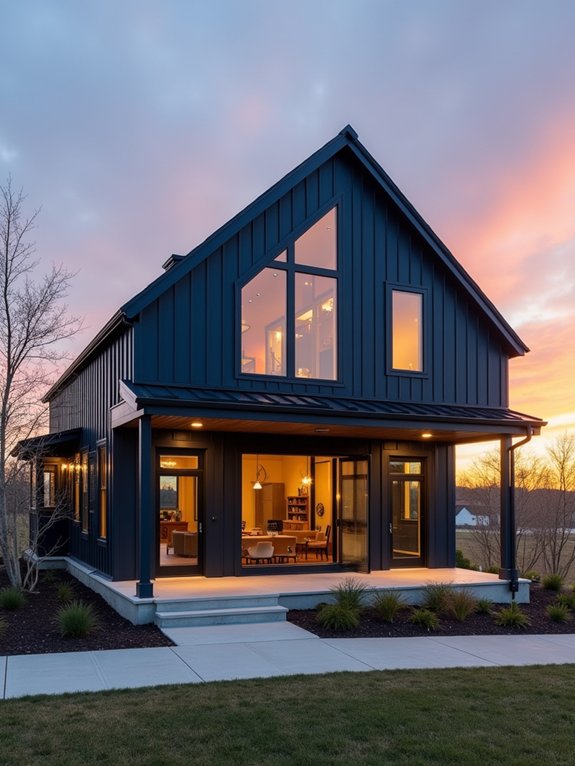 navy blue modern sophistication