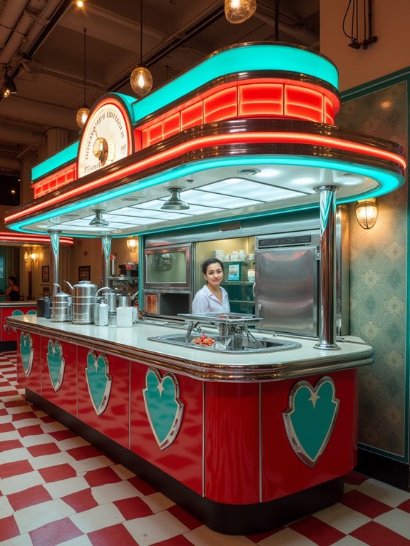 nostalgic retro food branding