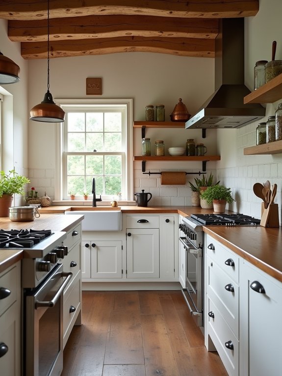 nostalgic vintage kitchen displays
