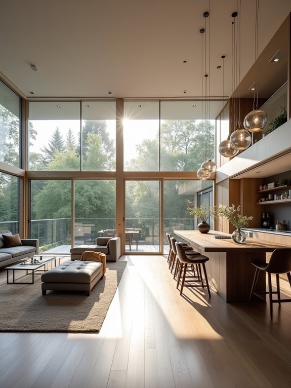 open concept living design tips