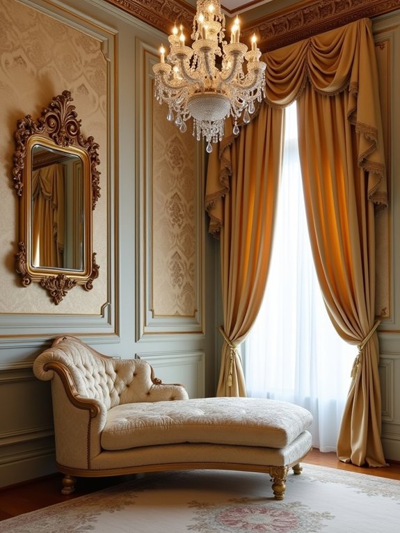 opulent baroque fabric elegance