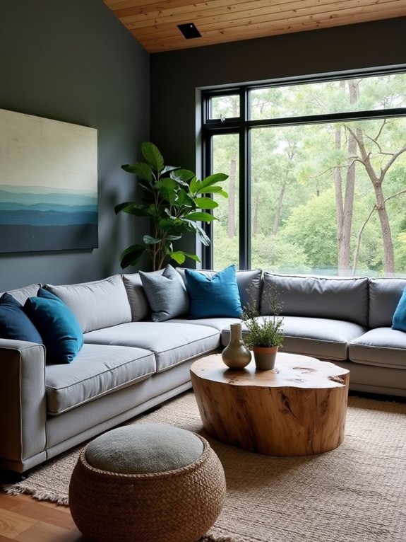 organic elements enhance serenity