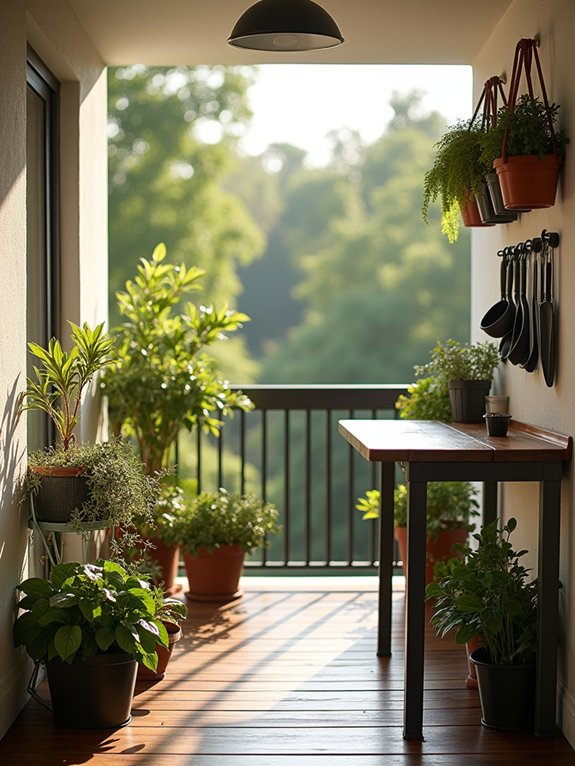 organize garden tools efficiently
