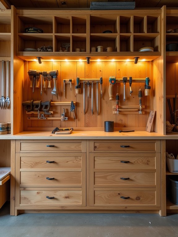 organized wood storage solutions