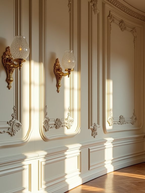 ornate baroque wall panels