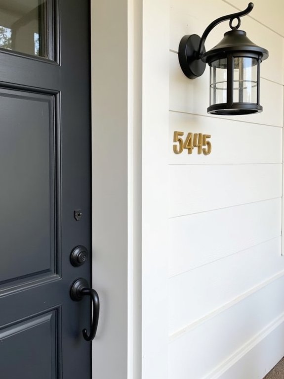 outdoor hardware enhances farmhouse