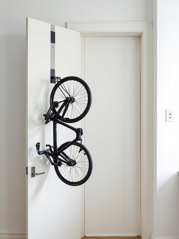 over the door bike storage solution