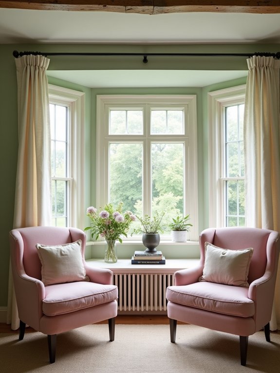 pastel cottage color harmony