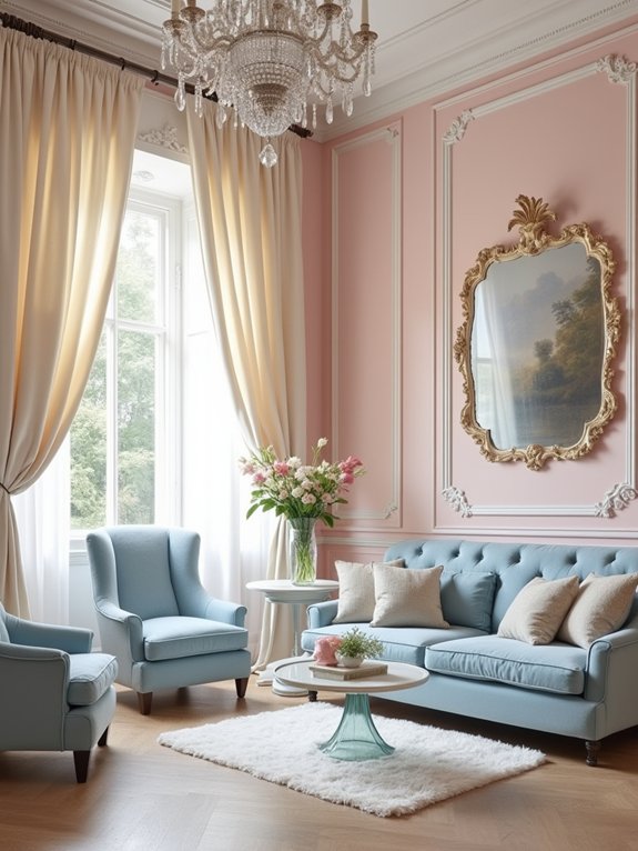 pastel hues for sophistication