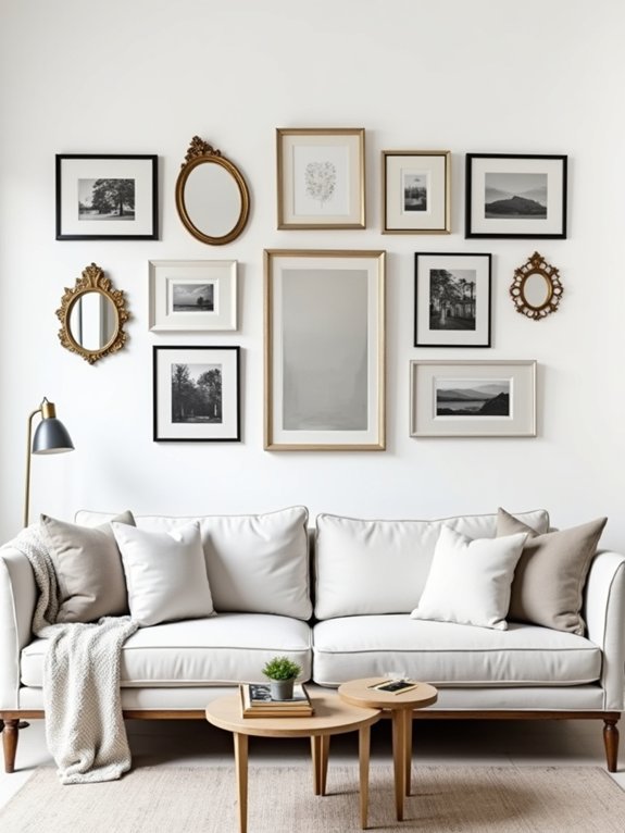 personalized gallery wall design
