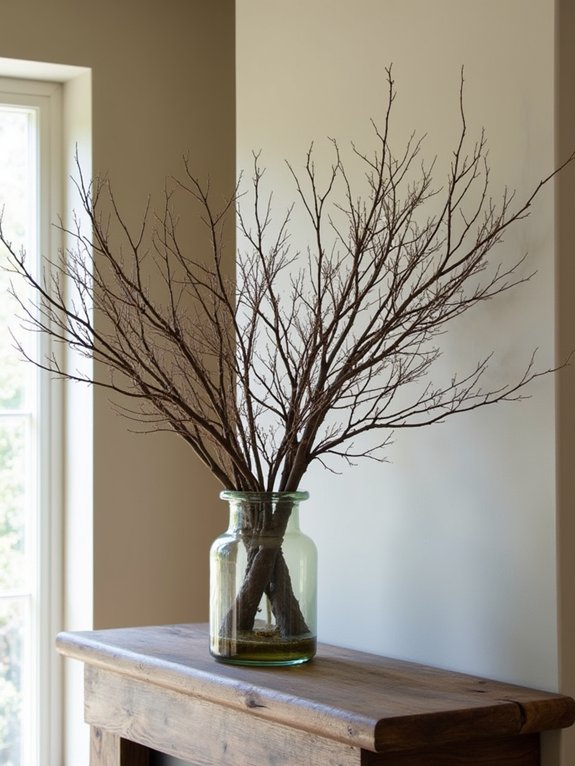 pine branch decor ideas
