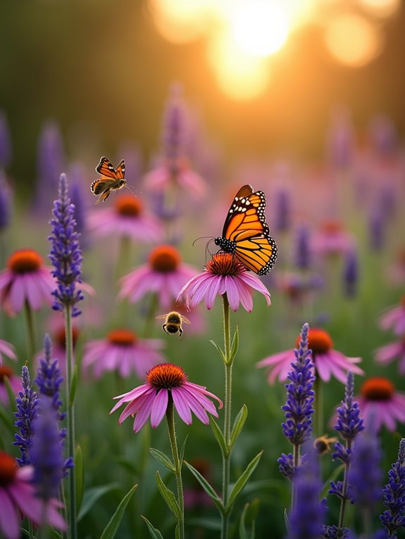 pollinator friendly garden design