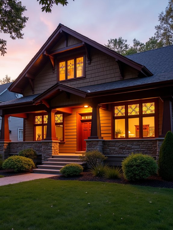 prairie style window treatments enhance