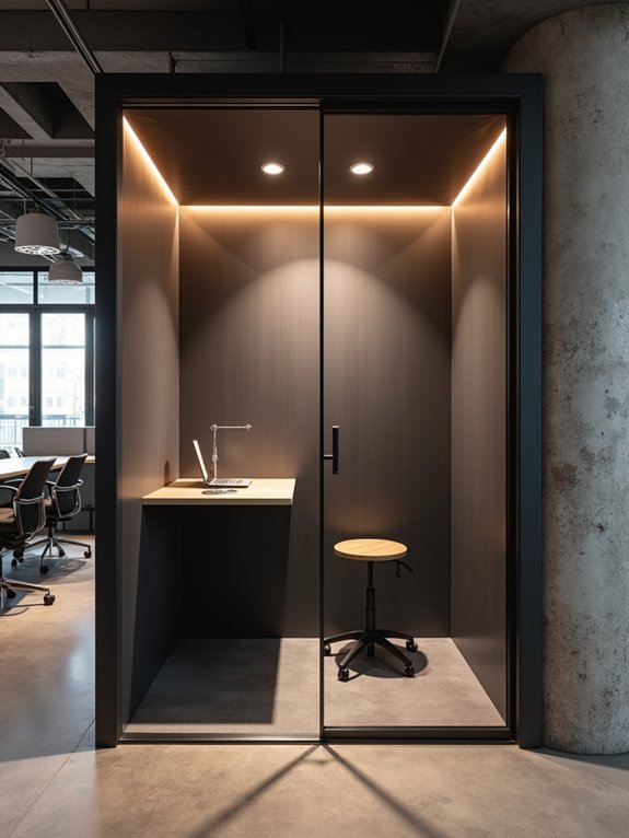 private sound proof workspaces