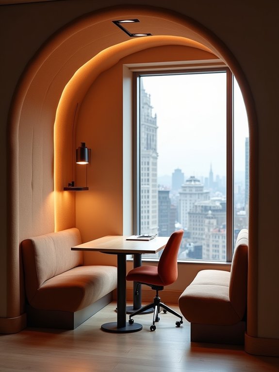 private work retreat spaces