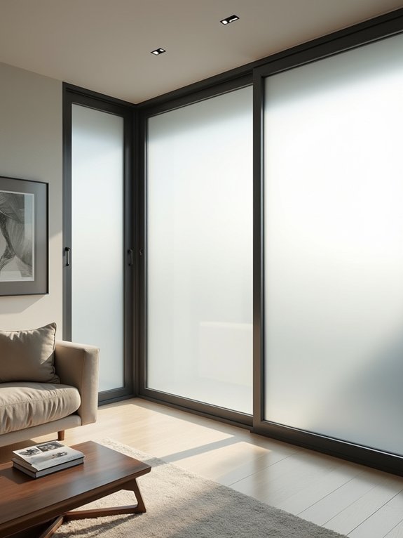 programmable opacity smart windows