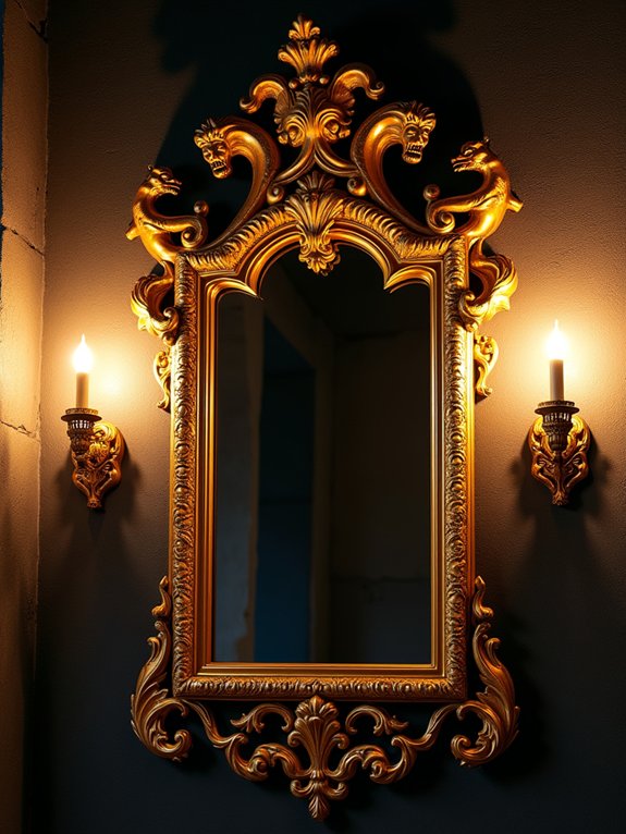 renaissance mirrors enhance elegance