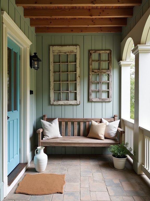 repurposed vintage architectural elements
