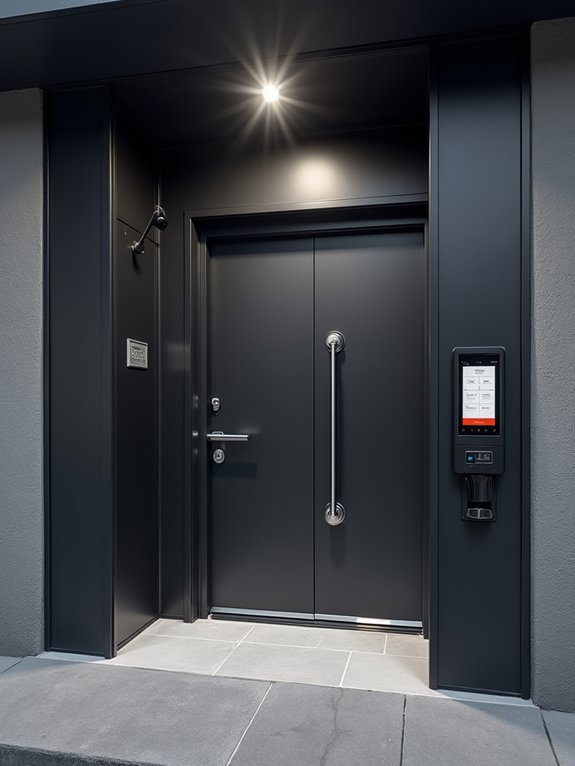 robust garage security features