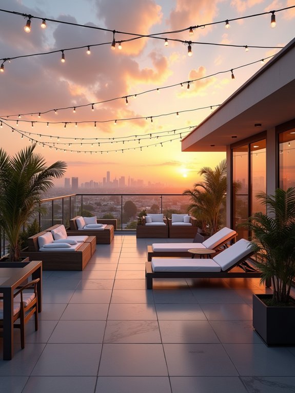 rooftop garden oasis retreat