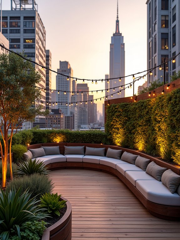 rooftop garden retreat design