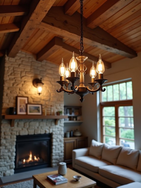 rustic charm lighting fixtures