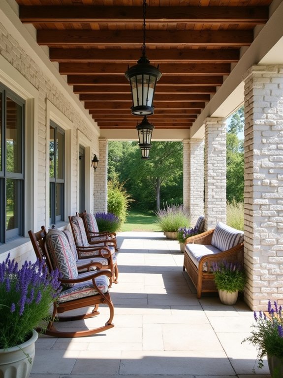 rustic charm outdoor living