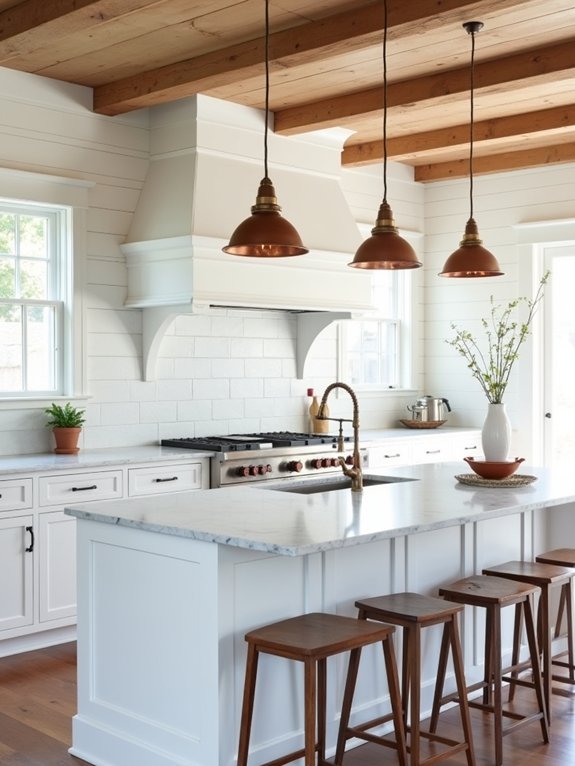 rustic farmhouse shiplap charm