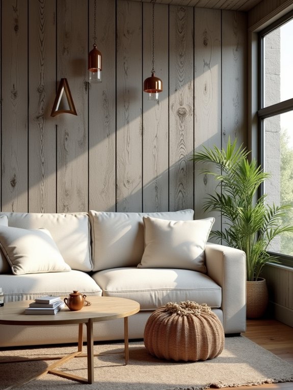 rustic reclaimed barn wood