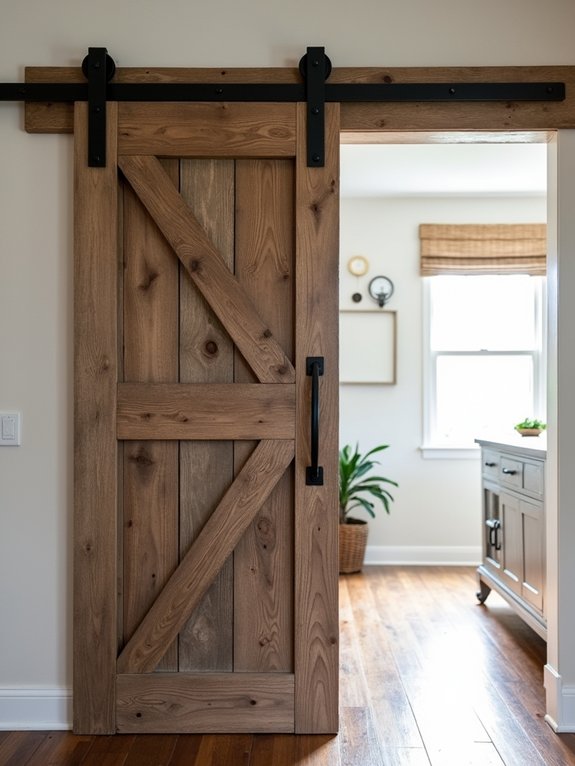 rustic sliding barn doors